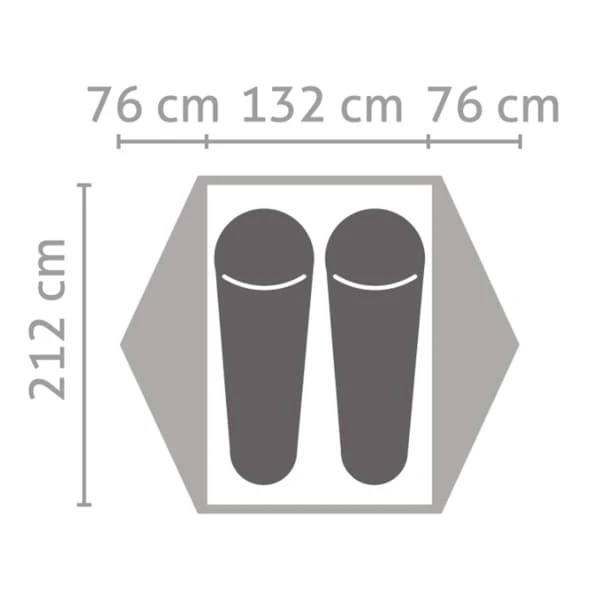 SALEWA LATITUDE II TENT CACTUS 23 4 SALEWA LATITUDE II TENT CACTUS 23 - Image 2