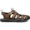 KEEN CLEARWATER CNX LEATHER DARK EARTHER BLACK 22 -Hiking And Camping 9 88531 800350 60 9 01