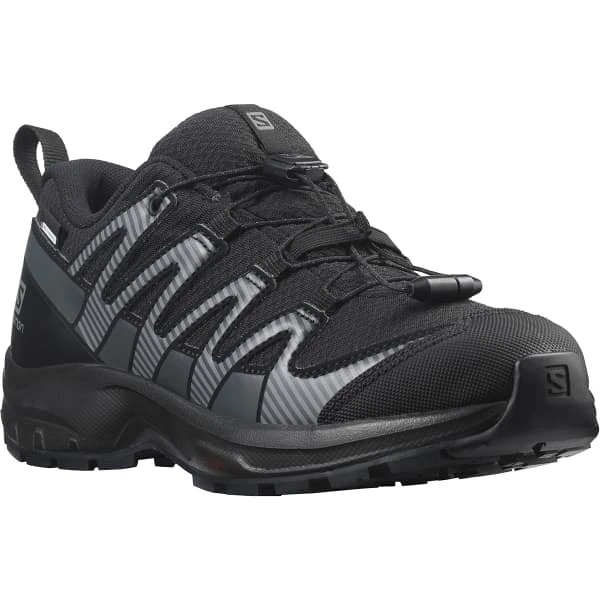 SALOMON XA PRO V8 CWSP JR BLACK/BLACK/EBONY 23 4 SALOMON XA PRO V8 CWSP JR BLACK/BLACK/EBONY 23 - Image 2