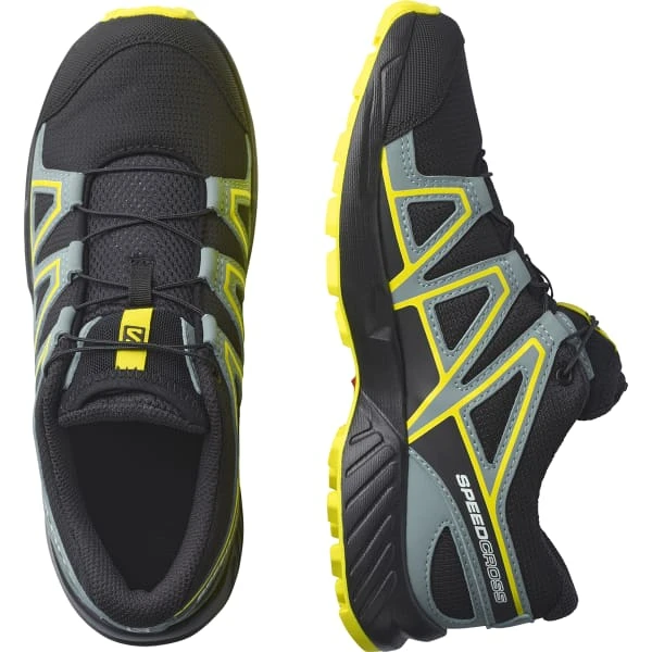 SALOMON SPEEDCROSS J BLACK/BLACK/EVENING PRIMROSE 22 7 SALOMON SPEEDCROSS J BLACK/BLACK/EVENING PRIMROSE 22 - Image 5