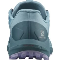 SALOMON SENSE RIDE 4 W DELPHINIUM BLUE/MALLARD BLUE/LAVENDER 22 -Hiking And Camping 9 90616 sense ride 4 delphinium blue mallard blue lavender l41450200 04