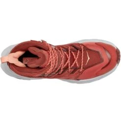 HOKA ONE ONE ANACAPA MID GORE-TEX W HOT SAUCE/CHERRY MAHOGANY 22 -Hiking And Camping 9 91502 anacapa mid gore tex w hot sauce cherry mahogany 1119372 hscm 05